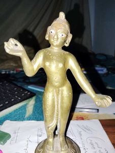 Radha Brass Idol Pithal