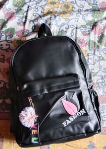 Korean Black Packpack