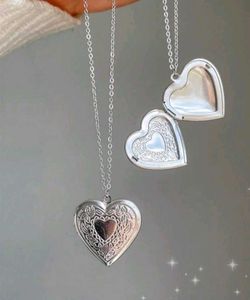Big Size Openings Heart Necklace