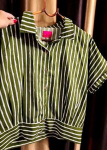 Striped Green Shirt