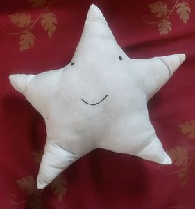 Smiling Star and Cloud Pillow