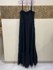 maxi dress black colour