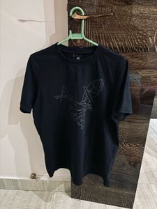 Armani Exchange Black Logo Tshirt