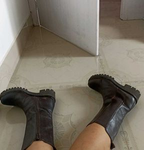 Brown Leather Boots