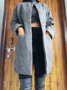 Korean Dark Grey Coat