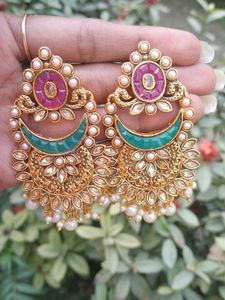 Stunning Chandbali Earrings