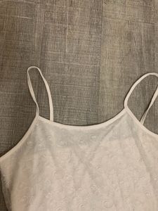 imported lace tank top