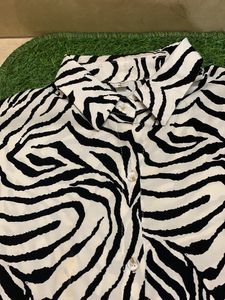 Printed Oversized Shirt
