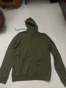 JACK&amp;JONES Olive Hoodie