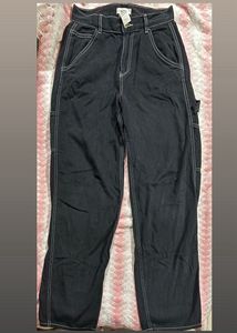 Black Carpenter Pants