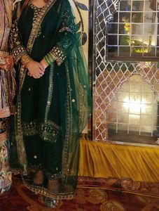 Elegant Green Kurta Set