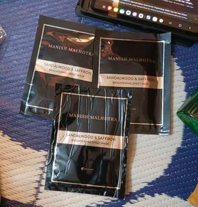 Manish Malhotra Sheet Masks