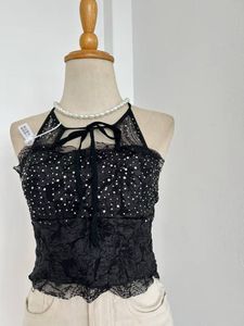 Y2K Black Top