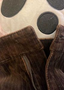 Brown Corduroy Shorts