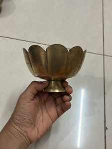 BRASS &amp; PANCHALOHA POOJA BOWL