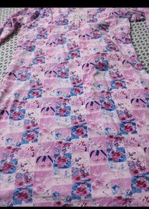 Pink Embroidered Kurta Set