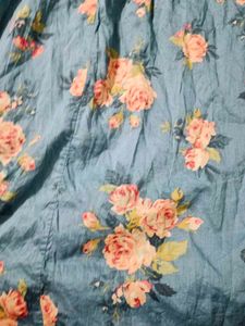 Floral Print Long Dress