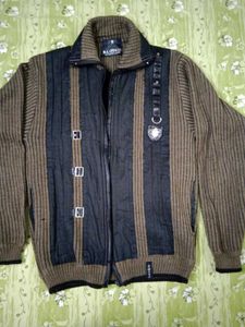 Knit Zip-Up Jacket