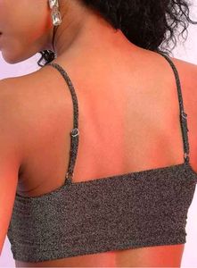 Shimmery Crop Top
