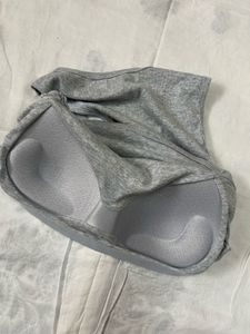 Gray Sleeveless Top