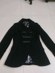 Lee cooper Stylish Black Coat - jacket