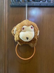 Multipurpose Furry Monkey Face Cum Hanger