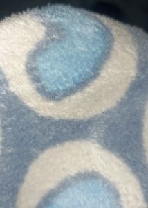 White Blue Woollen Shoes In Regular Domestic Use