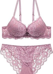 Brachy Women&#39;s Net Fabric Padded Underwire Push-Up