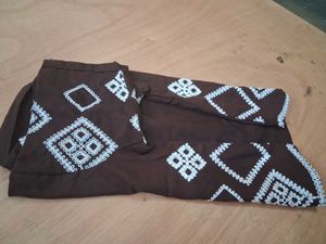 Brown Patterned Shirt