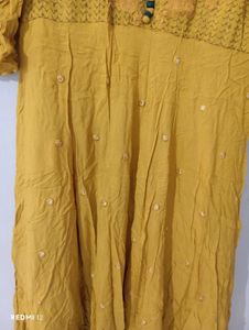 Elegant Yellow Kurta