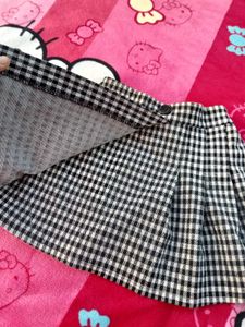 Cute Gingham Skirt