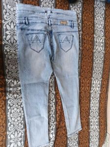 High Waisted Denim Jeans