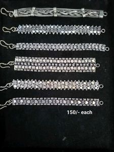 Oxidised Germansilver Bracelets 150/- Each