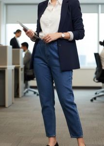 Stylish Blue Denim Jeans