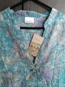 Floral Kurti With Tags