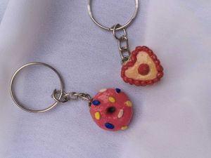 Air Dry Clay Keychains (Handmade And Customised)