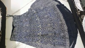 Royal Blue Gorgeous Up Down Sharara Set