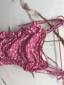 Floral Print Mini Dress