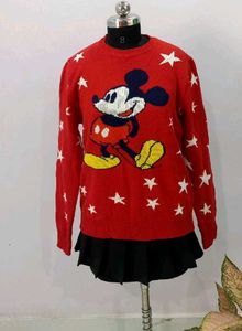 Disney Mickey Mouse Graphic Sweater