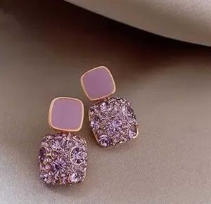 Square Stud Earrings