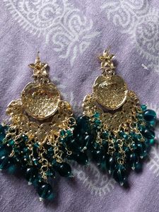 green jhumka