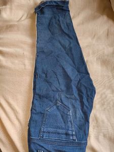 Blue Denim Capri Women