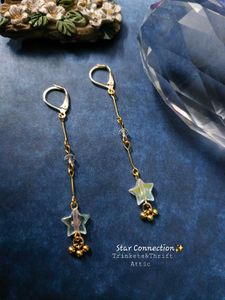 Star Drop Earrings