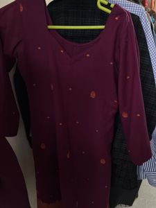 Maroon Kurti
