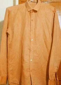 Orange Casual Shirt