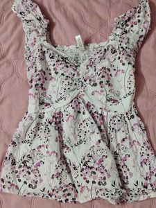 Floral Print Top