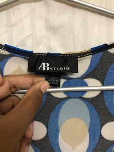 AB Studio Blue Top
