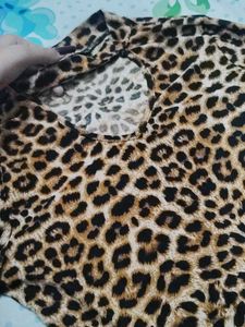 Cheetah Print Top