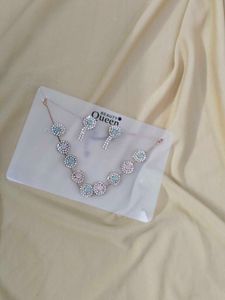 Beauty Queen Necklace &amp; Earring Set. (Unused)
