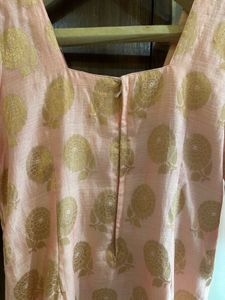 Pink &amp; Gold Kurta
